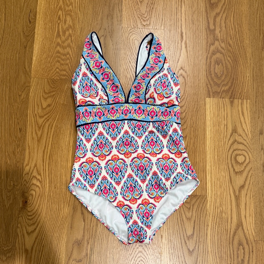 Boden Colorful Patterned Women's One Piece Swimsuit